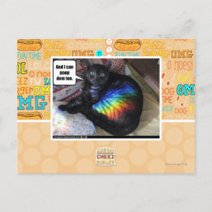 Postal Y yo también puedo cagarlos.