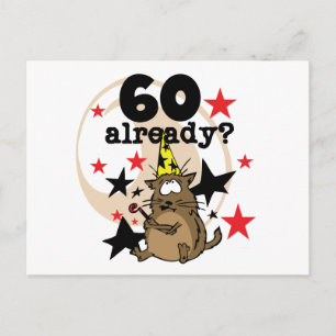 Postal Ya cumpleaños 60