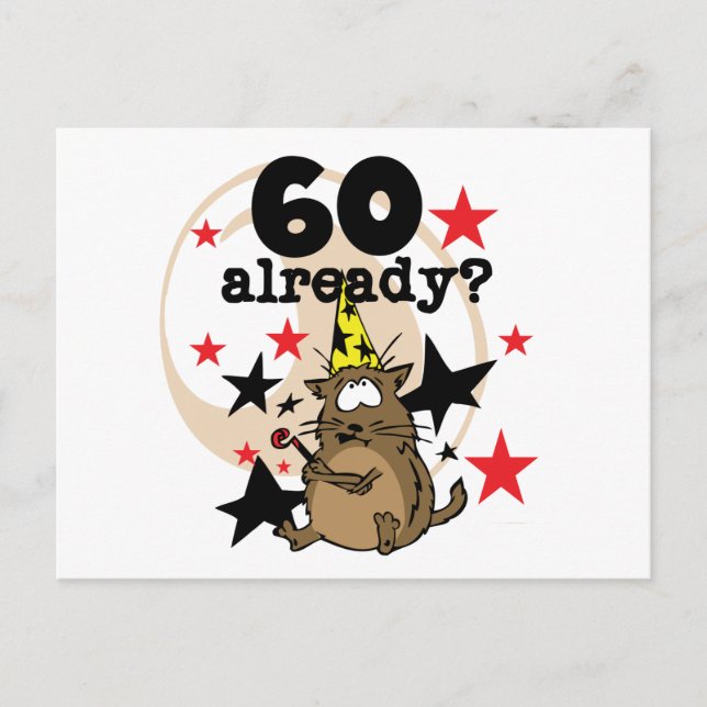 Postal Ya cumpleaños 60 (Anverso)