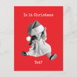 Postal ¿Ya es Navidad?