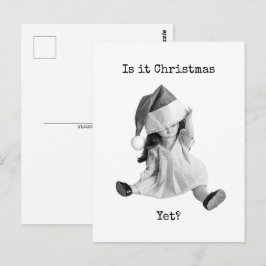 Postal ¿Ya es Navidad?