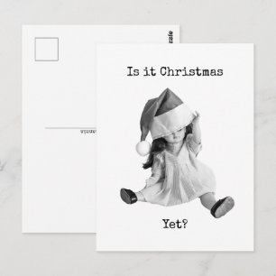 Postal ¿Ya es Navidad?