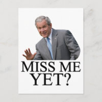 ¿Ya Me Extrañas? Humor anti-obama de Bush George B