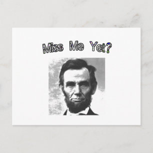 Postal ¿Ya Me Extrañas?  Lincoln