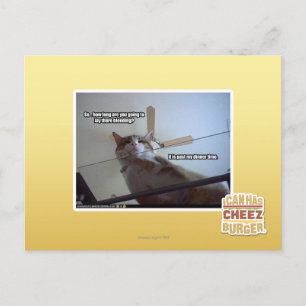 Postal Ya pasó mi hora de la cena.