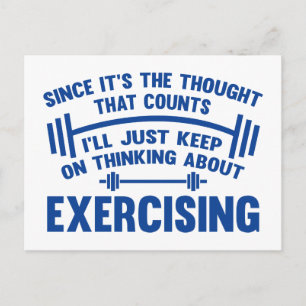 Postal Ya que es el pensamiento lo que cuenta