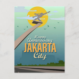 Postal Yakarta de la cosecha de vinos Indonesia java de v