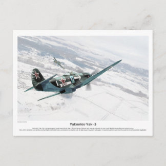 Postal Yakovlev Yak-3