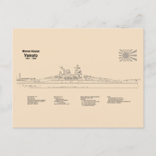 Postal Yamato - Diseño de Planes de Diseño de Diseño de B