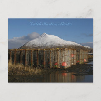 Postal Yard Crabpot en el puerto holandés, Alaska