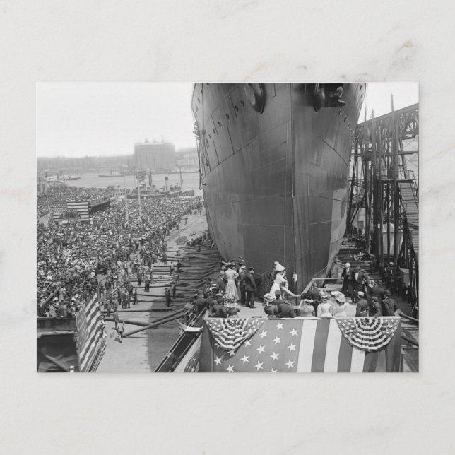 Postal Yard de la Marina de Brooklyn, principios del sigl (Anverso)