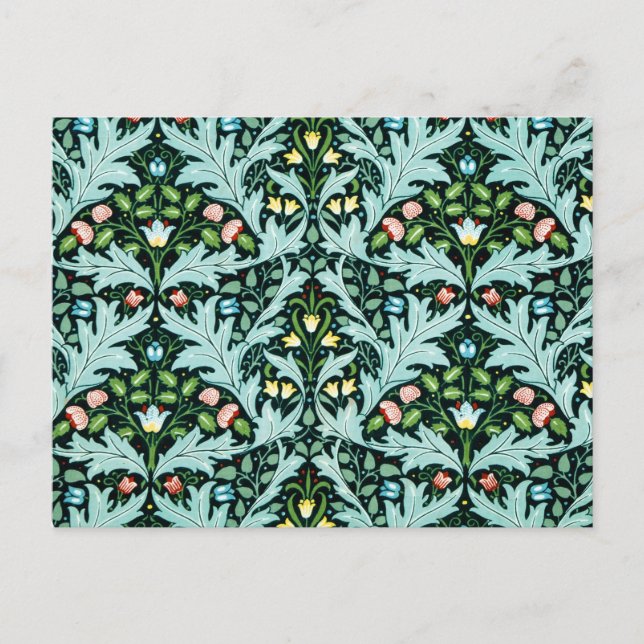 Postal Yare de William Morris (Anverso)