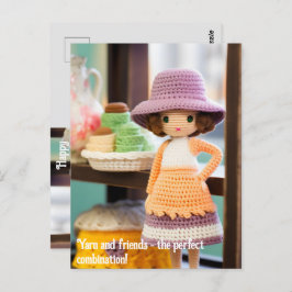 Postal Yarn y amigos - la combinación perfecta!