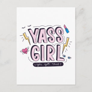 Postal Yass Chica   Tienes Esto