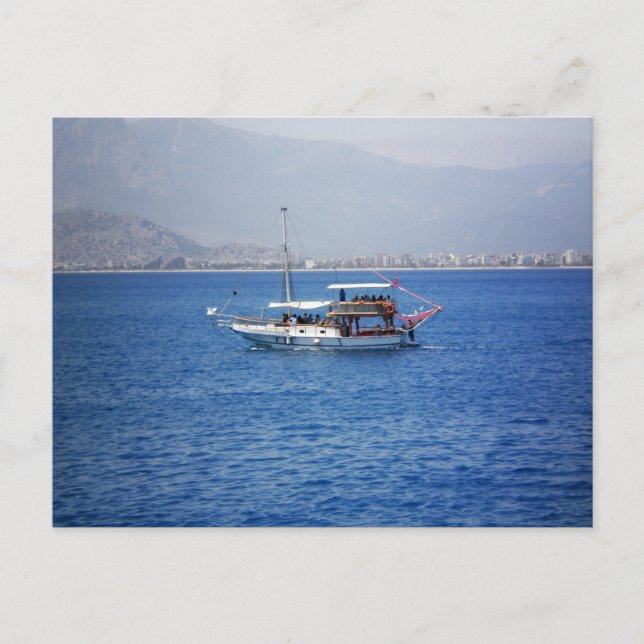 Postal Yate de pasajeros turco (Anverso)