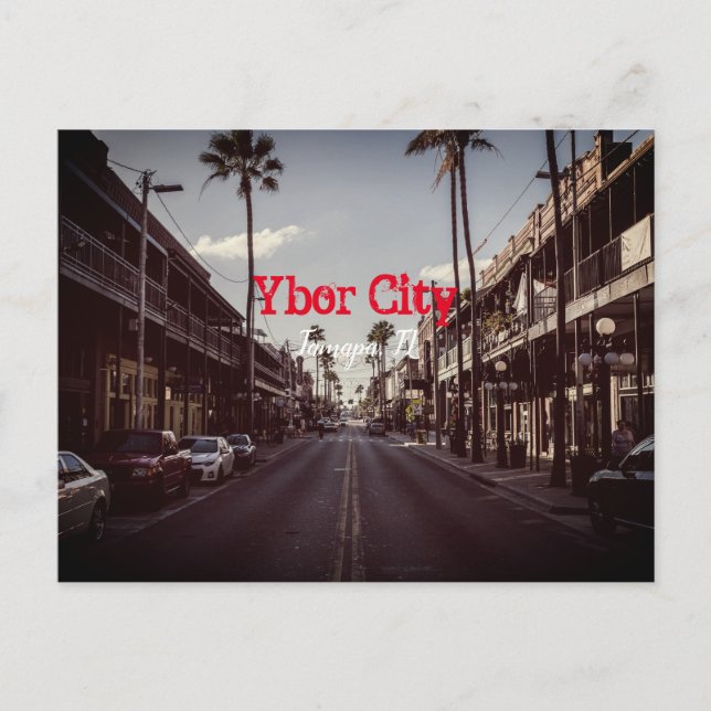 Postal Ybor City, Tampa FLORIDA (Anverso)