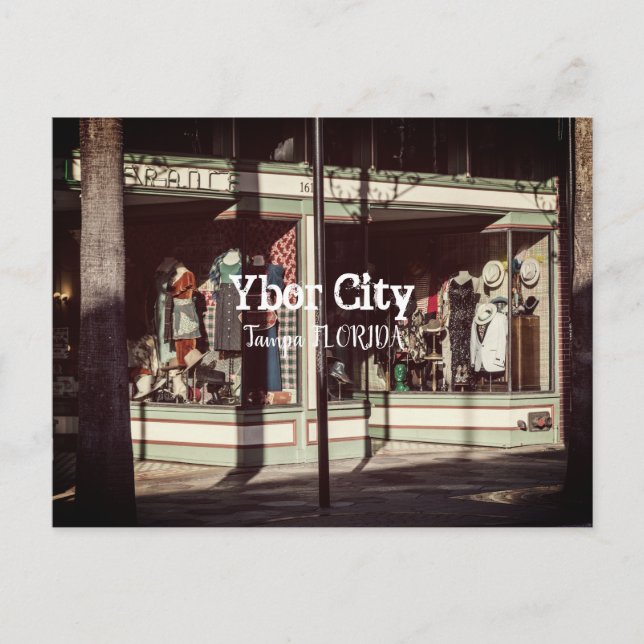 Postal Ybor City, Tampa FLORIDA (Anverso)