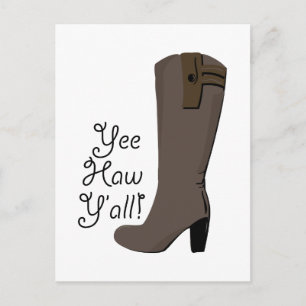 Postal Yee Haw Y'all