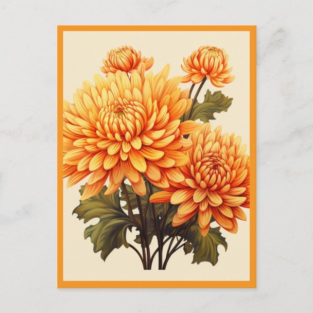 POSTAL YELLOW FLOWERS #1 (Anverso)