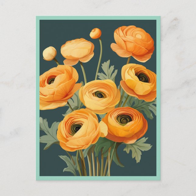 POSTAL YELLOW FLOWERS #2 (Anverso)