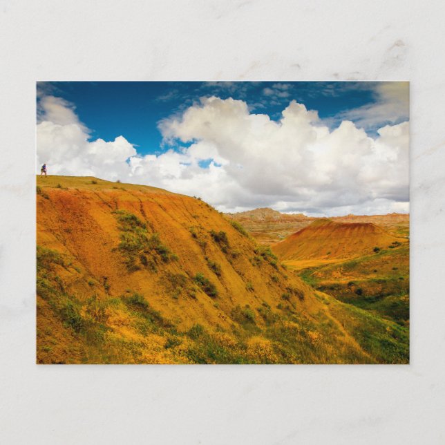 Postal Yellow Mounds Overview, Parque Nacional Badlands,  (Anverso)