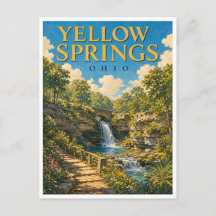 Postal Yellow Springs Ohio Glen Helen GeoSaga