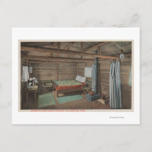 Postal Yellowstone, WYInterior View of Mammoth Camp