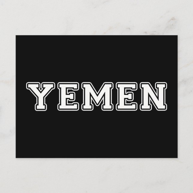 Postal Yemen (Anverso)