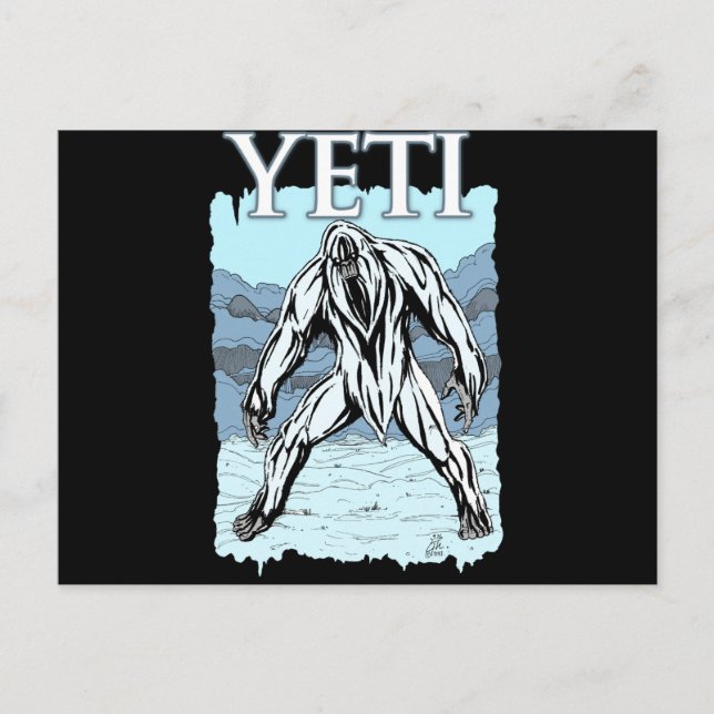 Postal Yeti (Anverso)