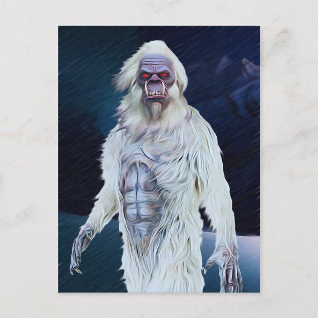 Postal Yeti (Creeptid) (Anverso)