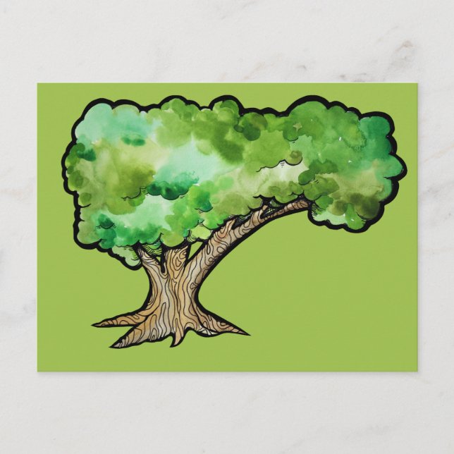 Postal Yggdrasil Norse Tree of Life (Anverso)