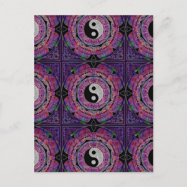 Postal Yin Yang (Anverso)