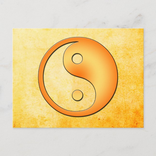 Postal Yin Yang (Anverso)