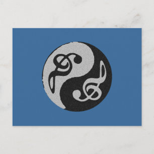Postal yin yang music clave note
