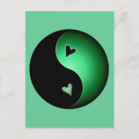 yin yang verde