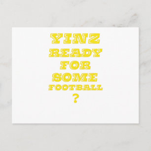 Postal Yinz Listo Para Algo De Fútbol