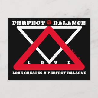 Postal YNOTME PERFECT BALANCE 4b3  Postcard