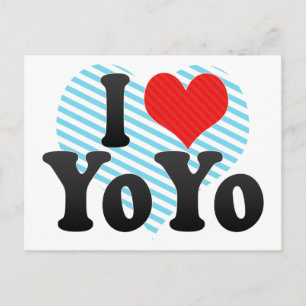 Postal Yo amo a Yo