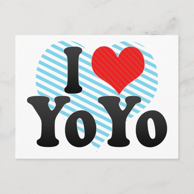 Postal Yo amo a Yo (Anverso)