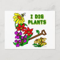 Yo cavo plantas jardineras diciendo