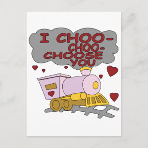 Postal Yo Choo Choo Elija Usted