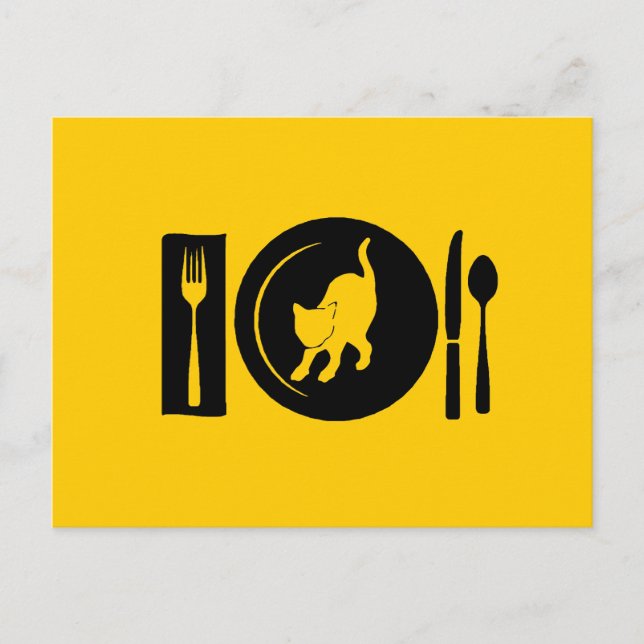 Postal Yo como... (Anverso)