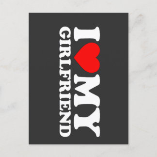 Postal Yo corazón a mi novia