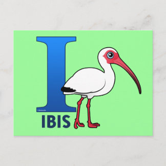 Postal Yo estoy a favor del Ibis