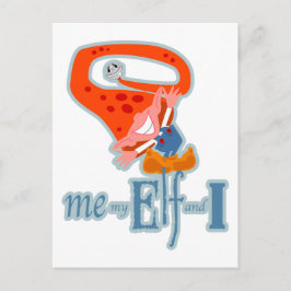 Postal Yo, mi elfo y yo