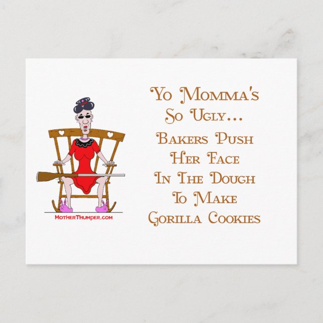 Postal Yo Momma # 05 (Anverso)