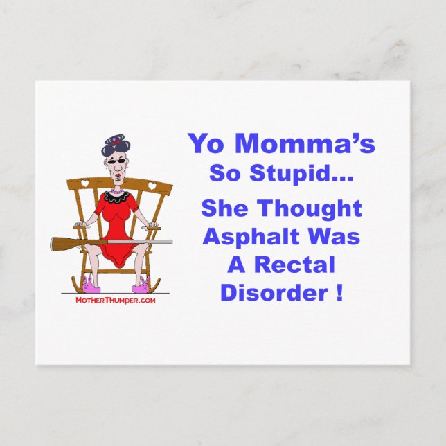 Postal Yo Momma 10 (Anverso)