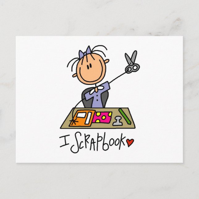 Postal Yo Scrapbook (Anverso)