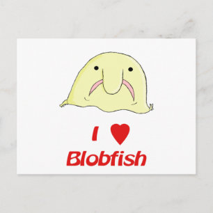 Postal Yo soy un blob cardíaco
