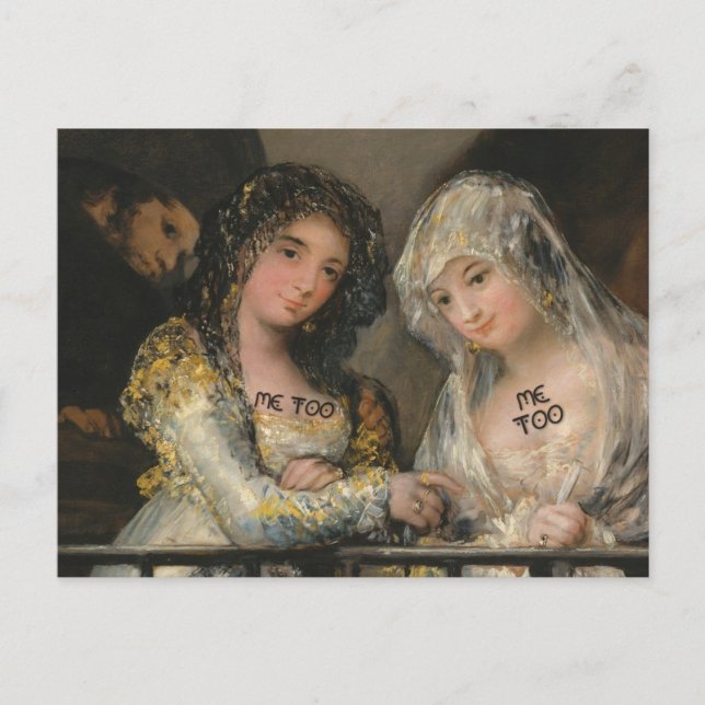 Postal Yo también soy tatuaje. (Anverso)